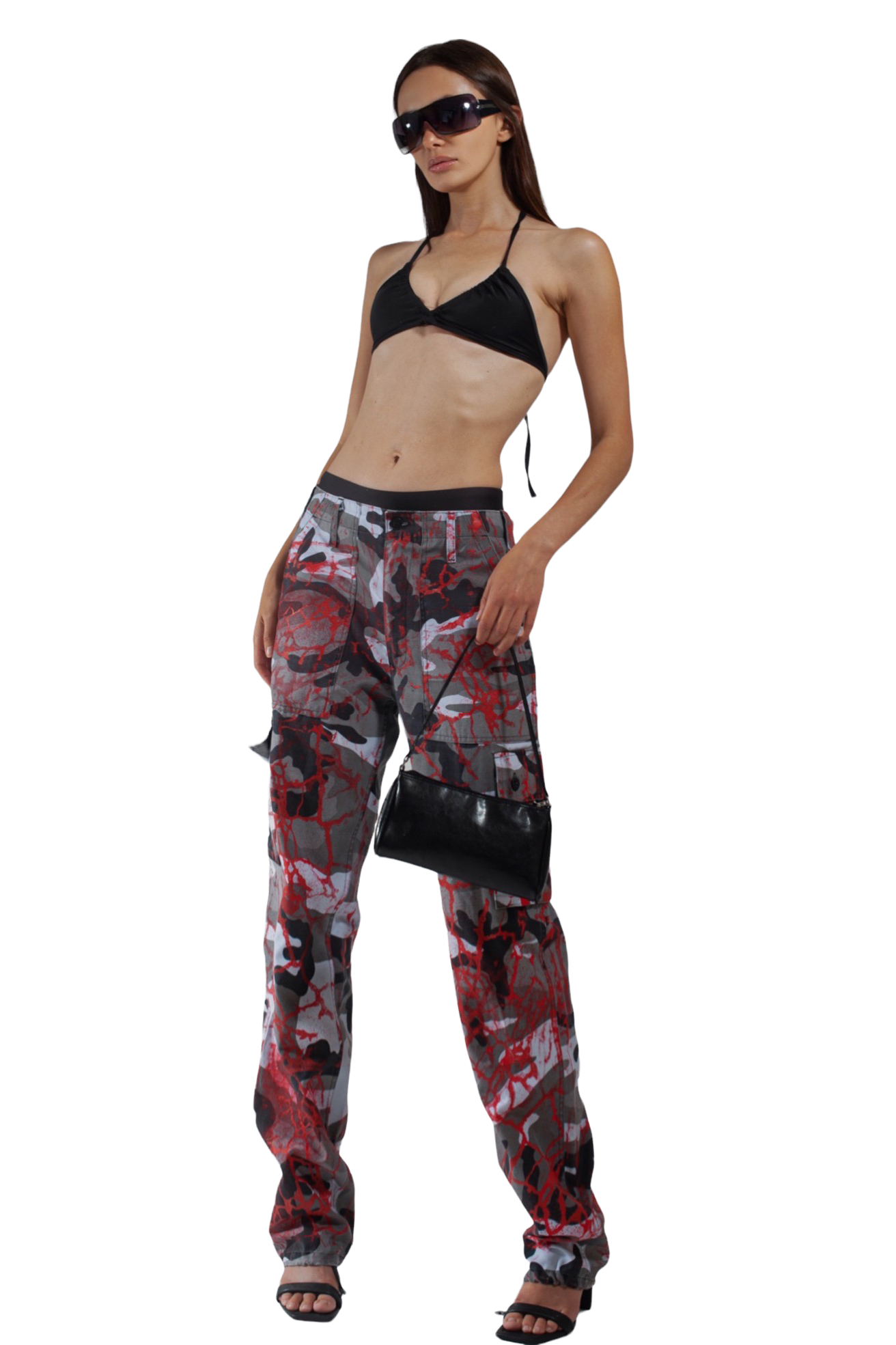 HANDPAITED CARGO PANTS