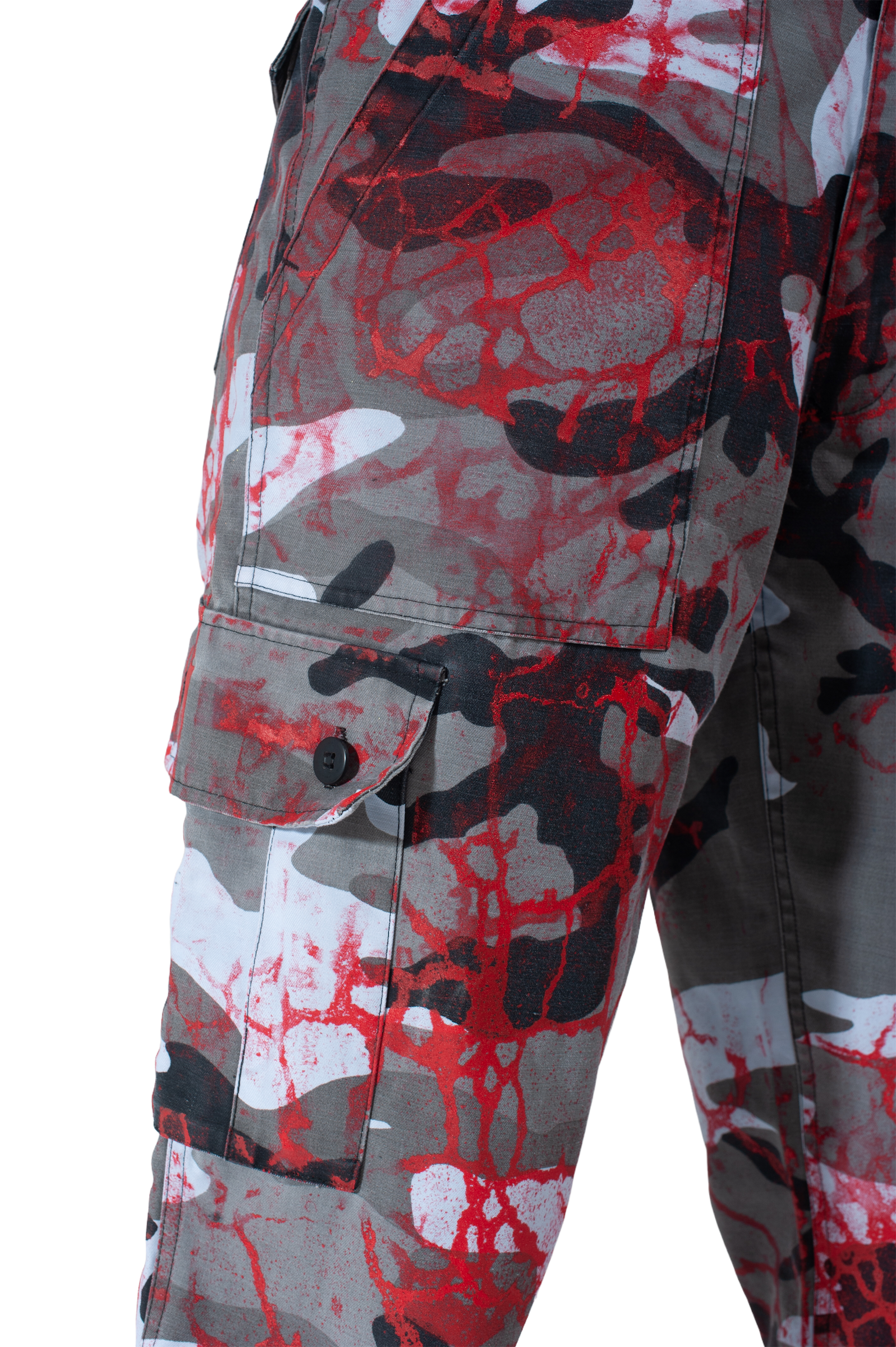 HANDPAITED CARGO PANTS