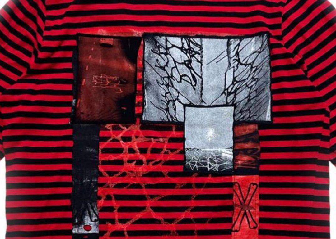 STRIPED LONGSLEEVE WITH PATCH COMPOSITION - FRSR